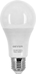 ΛΑΜΠΤΗΡΑΣ GEYER LED ΚΛΑΣΙΚΗ A60 13W E27 6500K 1521LM