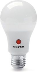 ΛΑΜΠΤΗΡΑΣ GEYER LED ΚΛΑΣΙΚΗ A70 12W E27 3000K 1160LM ΜΕ SENSOR ΗΜΕΡΑ/ΝΥΧΤΑ