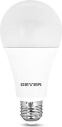 ΛΑΜΠΤΗΡΑΣ GEYER LED ΚΛΑΣΙΚΗ A65 17W E27 3000K 1700LM