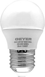ΛΑΜΠΤΗΡΑΣ GEYER LED ΣΦΑΙΡΙΚΗ G45 2.5W E27 3000K 250LM