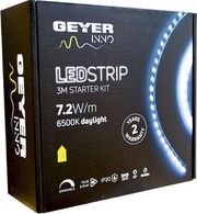 GEYER LED STRIP KIT 7.2W 12V 6500K IP20 3M + DRIVER