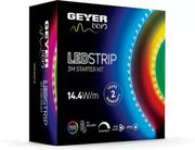 GEYER LED STRIP KIT 14.4W 12V ADDRESSABLE IP20 3M + RGB CONTROLLER + DRIVER
