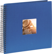 HAMA SPIRAL PHOTO ALBUM FINE ART 36 X 32 ΜΠΛΕ 50 ΣΕΛΙΔΩΝ