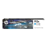 ΓΝΗΣΙΟ ΜΕΛΑΝΙ HEWLETT PACKARD NO. 913A ΓΙΑ PAGEWIDE PRO 352/452 CYAN OEM: F6T77AE