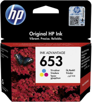 HEWLETT PACKARD ΓΝΗΣΙΟ ΜΕΛΑΝΙ HEWLETT PACKARD NO 653 TRI-COLOUR ΜΕ OEM:3YM74AE
