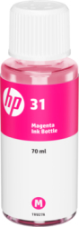 ΓΝΗΣΙΟ ΜΕΛΑΝΙ HEWLETT PACKARD NO 31 MAGENTA ΜΕ OEM:1VU27AE