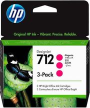 HP ΜΕΛΑΝΙ INKJET NO.712 MAGENTA 3-PACK ΜΕ OEM:3ED78A