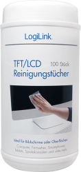 LOGILINK RP0003 CLEANING WIPES FOR TFT LCD UND PLASMA SCREENS