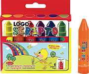 LOGO SCRIPTO CRAYONS 8GR ΣET 6TEM