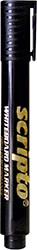 LOGO SCRIPTO W/B MARKER PLASTIC BULLET ΜΠΛΕ