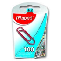 MAPED ΧΡΩΜΑΤΙΣΤΟΙ ΣΥΝΔΕΤΗΡΕΣ MAPED 25MM 100PCS