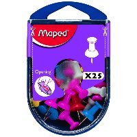 ΧΡΩΜΑΤΙΣΤΕΣ ΚΑΡΦΙΤΣΕΣ ΚΩΝΟΣ MAPED 25PCS