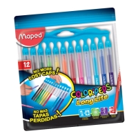 MAPED ΜΑΡΚΑΔΟΡΟΙ COLOR PEPS LONG LIFE ΙΝΝΟ 12ΤΕΜ