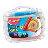 MAPED ΚΗΡΟΜΠΟΓΙΕΣ MAPED GEL ΣΕ ΠΛΑΣΤΙΚΟ ΚΟΥΤΙ 6ΤΕΜ