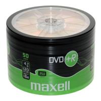 MAXELL DVD+R 4,7GB 16X SHRINK PACK 50PCS