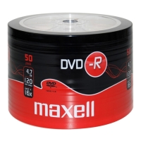 MAXELL MAXELL DVD-R 4,7GB 16X SHRINK PACK 50PCS