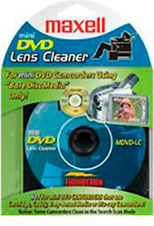 MAXELL DVD-R CAMCORDER MINI 8CM CLEANER