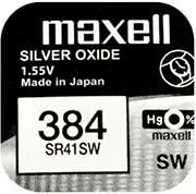 MAXELL SR41 SW /384/ AG3 1.55V
