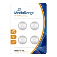 MEDIARANGE ΜΠΑΤΑΡΙΑ MEDIARANGE LITHIUM BUTTON CELLS CR-2032 3V 4PACK