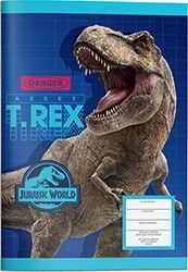 ΤΕΤΡΑΔΙΟ ΚΑΡΦΙΤΣΑ JURASSIC WORLD 17X25 002 40 ΦΥΛΛΑ