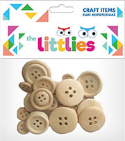 ΞΥΛΙΝΑ ΚΟΥΜΠΙΑ ΦΥΣΙΚΟ ΧΡΩΜΑ 24ΤΕΜ THE LITTLIES