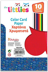 ΧΑΡΤΟΝΙ ΚΑΝΣΟΝ ΧΕΙΡΟΤΕΧΝΙΑΣ THE LITTLIES ΜΠΛΟΚ 10 ΧΡΩΜΑΤΑ 25X35 ΕΚ.