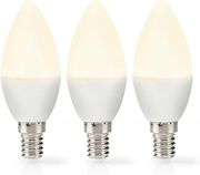 NEDIS LBE14C351P3 LED BULB E14 CADLE 2.8W 250LM 2700K WARM WHITE / FROSTED 3ΤΜΧ