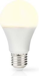 NEDIS LBE27A602 LED BULB E27 A60 8.5W 806LM 2700K WARM WHITE / FROSTED