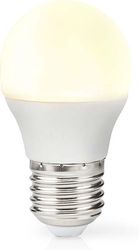 NEDIS LBE27G451 LED BULB E27 G45 2.8W 250LM 2700K WARM WHITE / FROSTED