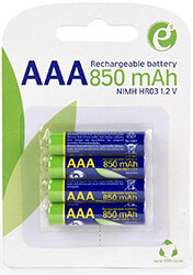 ENERGENIE ENERGENIE EG-BA-AAA8R4-01 RECHARGEABLE AAA 850MAH 4PCS BLISTER
