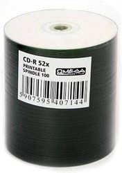 OMEGA FREESTYLE CD-R 700MB 52X WHITE INKJET FF PRINTABLE SP (100PCS) 40714