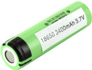 RECHARGEABLE BATTERY PANASONIC 18650 NCR18650-B 3400MAH LI-ION