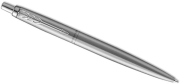 PARKER ΣΤΥΛΟ PARKER JOTTER XL M MONOCHROM CORE INOX BALLPOINT PEN