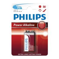 ΜΠΑΤΑΡΙΑ PHILIPS POWER ALKALINE 6LR61P1B 9V