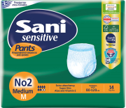 ΕΣΩΡΟΥΧΑ ΑΚΡΑΤΕΙΑΣ SANI PANTS NO2 MEDIUM 10 + 4 TΕΜ ΔΩΡΟ