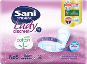 ΣΕΡΒΙΕΤΕΣ ΑΚΡΑΤΕΙΑΣ SANI LADY SENSITIVE SUPER 10 TEM