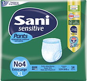 SANI ΕΣΩΡΟΥΧΑ ΑΚΡΑΤΕΙΑΣ SANI PANTS NO4 EX. LARGE 10+4TΕΜ