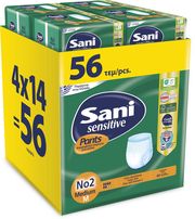 SANI ΕΣΩΡΟΥΧΑ ΑΚΡΑΤΕΙΑΣ SANI NO 2 MEDIUM (14T Χ 4) 56 ΤΕΜ