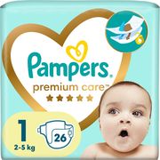 ΠΑΝΕΣ PAMPERS PREMIUM CARE NEWBORN 26ΤΜΧ