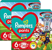 PAMPERS ΠΑΝΕΣ PAMPERS PANTS ΜΕΓ 6 120ΤΜΧ PAW PATROL