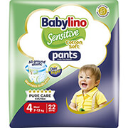 BABYLINO PANTS UNISEX NO4 7-13KG/22 TEM