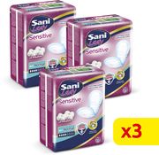 ΣΕΡΒΙΕΤΕΣ ΑΚΡΑΤΕΙΑΣ SANI LADY SENSITIVE NORMAL 16 TEM 3ΤΜΧ