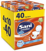 SANI ΠΑΝΕΣ ΑΚΡΑΤΕΙΑΣ SANI EXTRA LARGE NO4 40TΜΧ