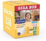 SEPTONA CALM N' CARE ΠΑΝΕΣ EXTRA LARGE NO6 (13-20KG) 114 (3X38ΤΕΜ) GIGA BOX