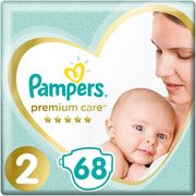 PAMPERS ΠΑΝΕΣ PAMPERS PREMIUM CARE NO2 68ΤΜΧ JUMBO