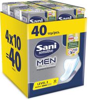 SANI ΕΣΩΡΟΥΧΑ ΑΚΡΑΤΕΙΑΣ SANI MEN ΝΟ 2 SUPER 10 ΤΕΜ 4ΤΜΧ