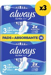 ΣΕΡΒΙΕΤΕΣ ULTRA SUPER EXTRA VALUE PACK 48ΤΜΧ(3Χ16ΤΜΧ)