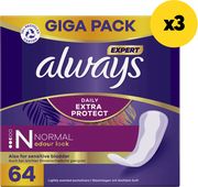 ΣΕΡΒΙΕΤΑΚΙΑ ALWAYS EXTRA PROTECT NORMAL 192ΤΜΧ (3Χ64ΤΜΧ)