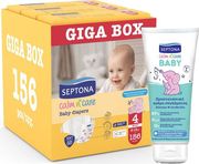 SEPTONA SEPTONA CALM N' CARE ΠΑΝΕΣ NO4 (8-13KG) 156 ΤΕΜ GIGA BOX + ΔΩΡΟ SEPTONA BABY ΚΡΕΜΑ ΣΥ/ΜΑΤΟΣ 100ML