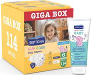 SEPTONA SEPTONA CALM N' CARE ΠΑΝΕΣ NO6 (13-20KG) 114 ΤΕΜ GIGA BOX + ΔΩΡΟ SEPTONA BABY ΚΡΕΜΑ ΣΥ/ΑΤΟΣ 100ML